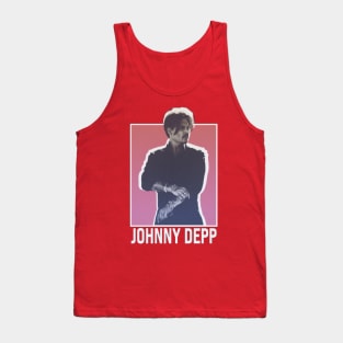 Johnny Depp Retro Tank Top